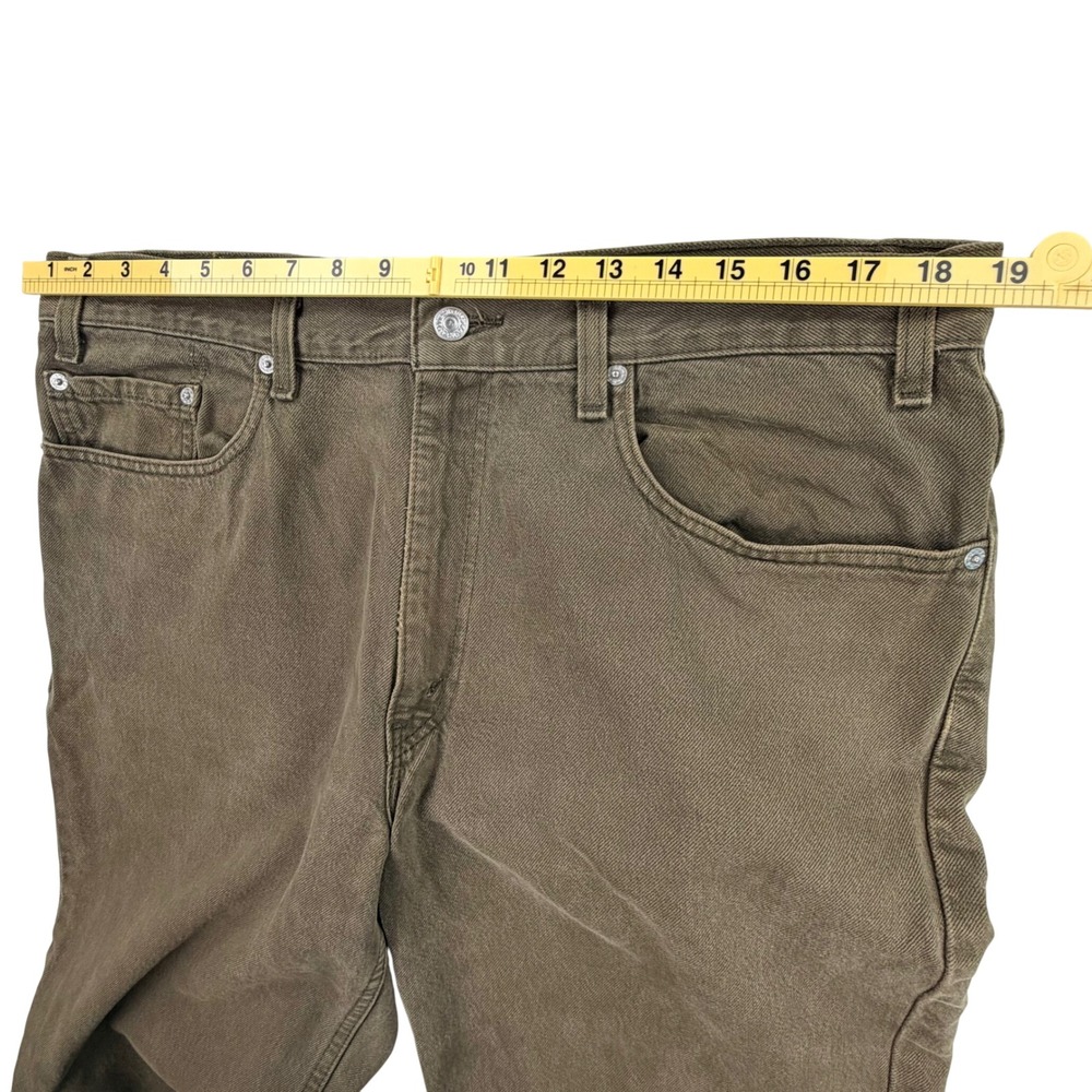 Vintage Levi's 550 Relaxed Fit Jeans Men 38x34 Brown Relaxed Denim Made In Texas - Picture 12 of 16